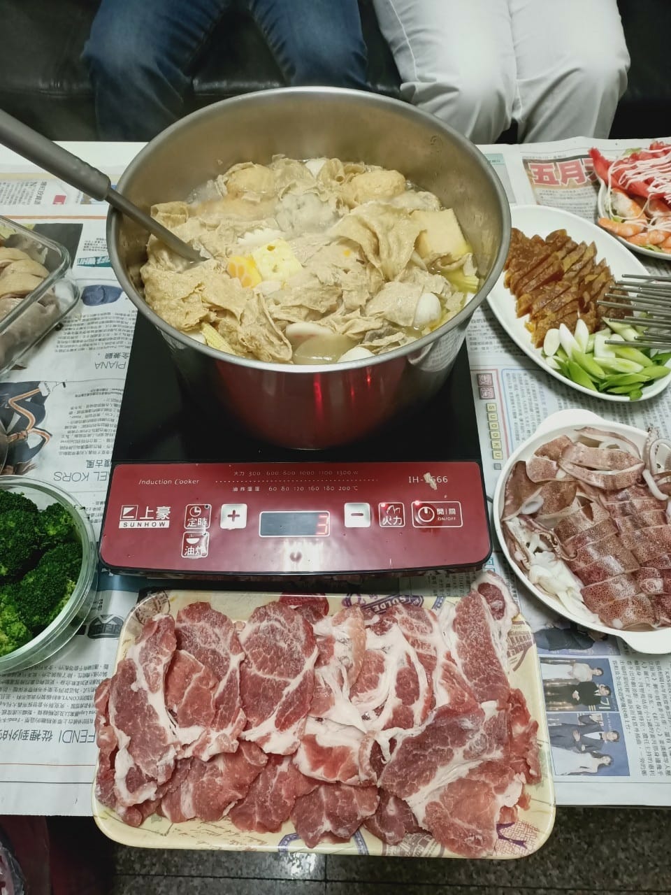 2023年-除夕從大到晚吃不停