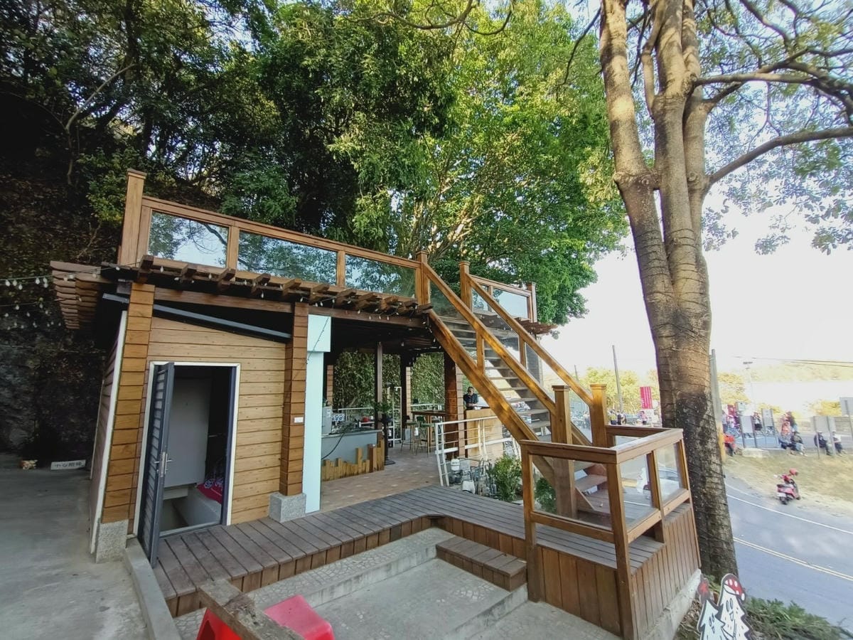 長堤cafe -阿公店水庫旁-湖景咖啡館