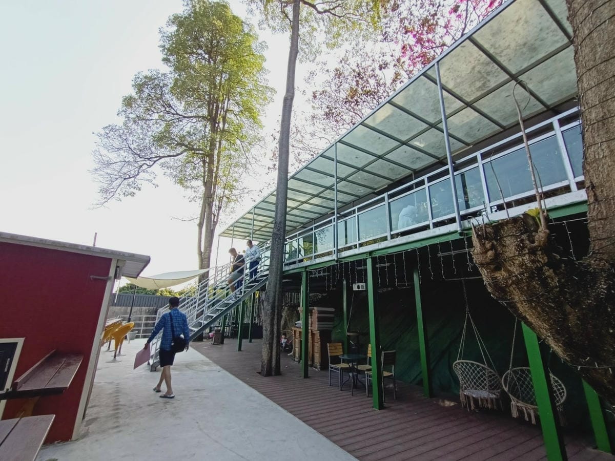 長堤cafe -阿公店水庫旁-湖景咖啡館