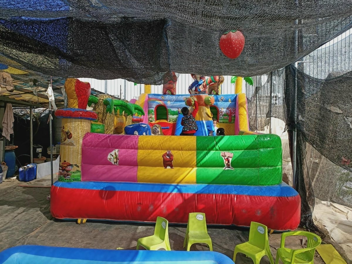 台南開心有機農場採草莓-親子同遊趣