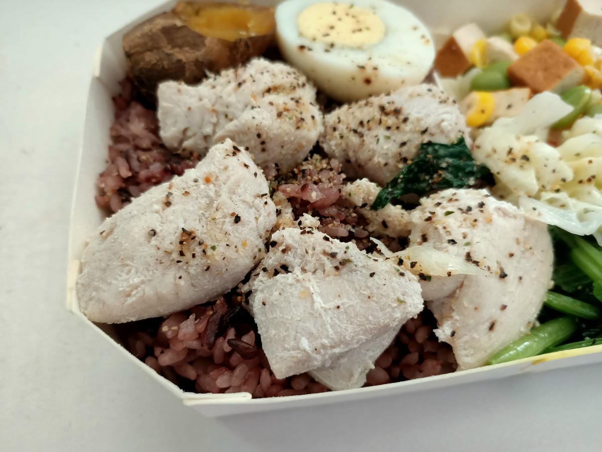 有肚量健康餐盒-選用黑米我喜愛