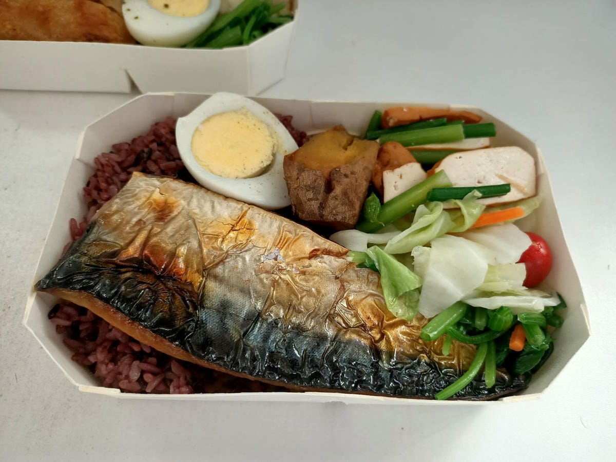 有肚量健康餐盒-選用黑米我喜愛