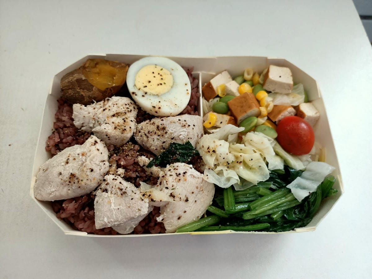 有肚量健康餐盒-選用黑米我喜愛