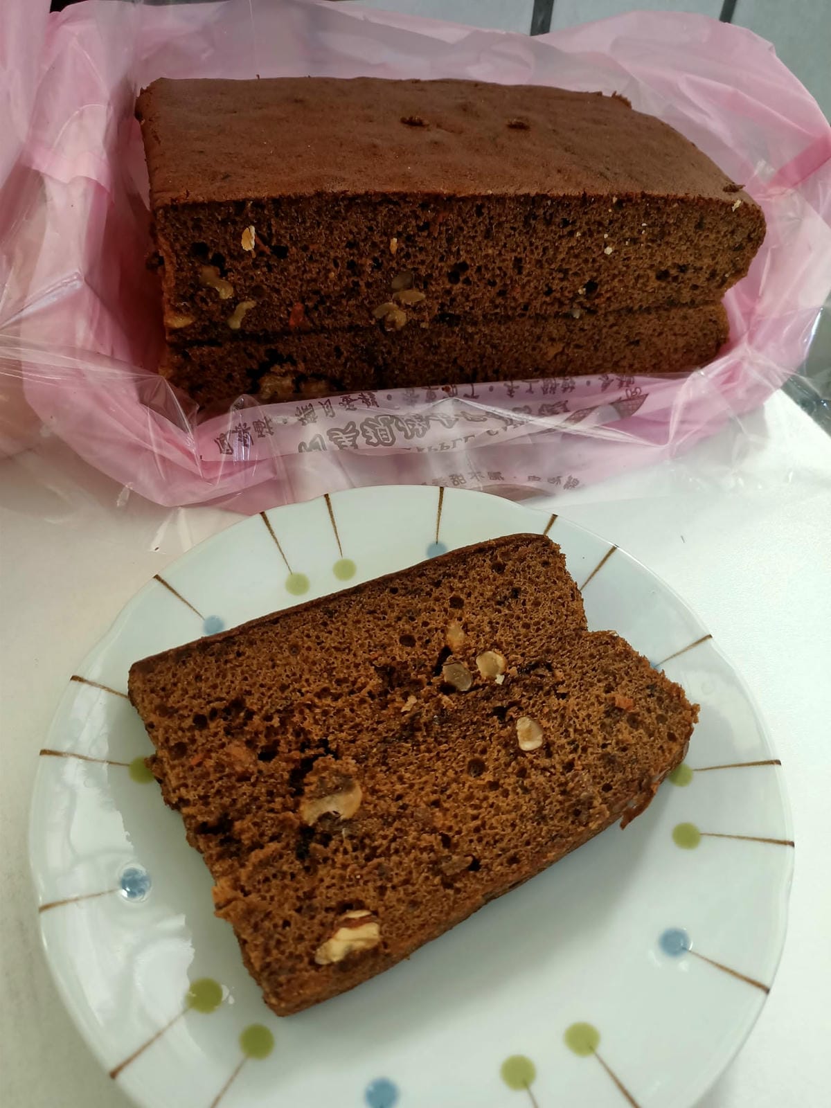 阿美現烤古早味蛋糕-麻糬也好吃