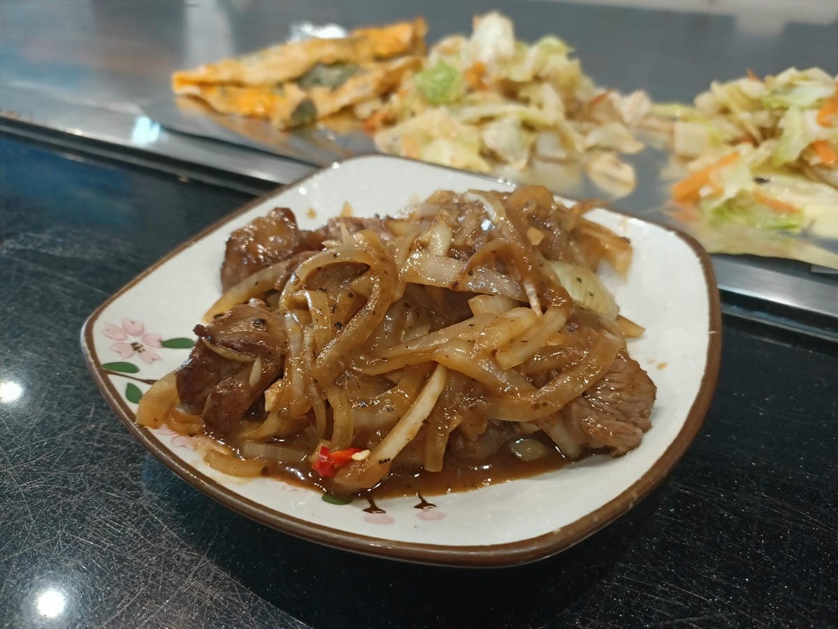 力都鐵板燒-來新化走走,意外發掘的午餐好店