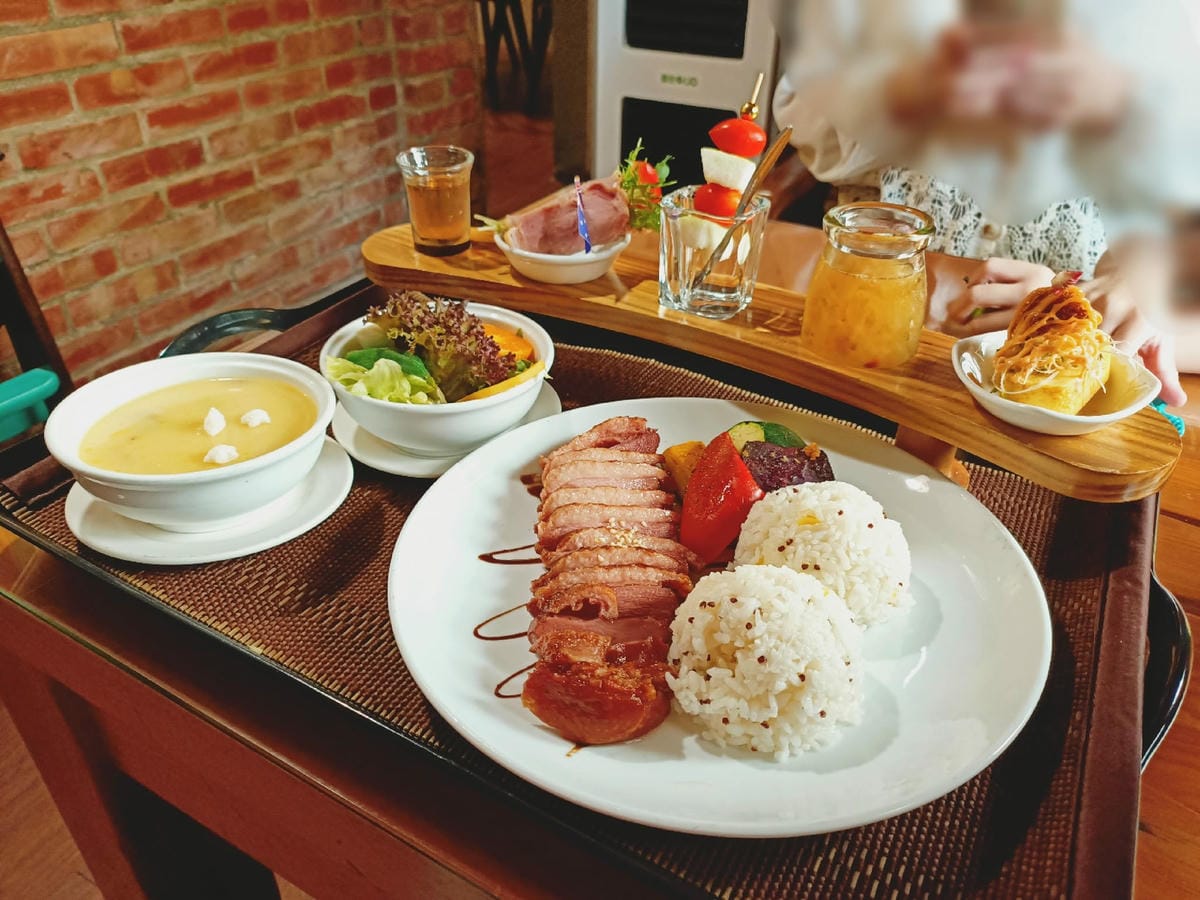 龍圓舊事-懷舊老宅,餐點精緻美味