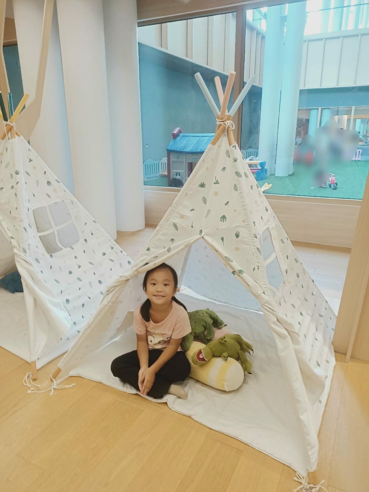 台南市立圖書館新總館-五感探索區-適合六歲以下孩童遊玩