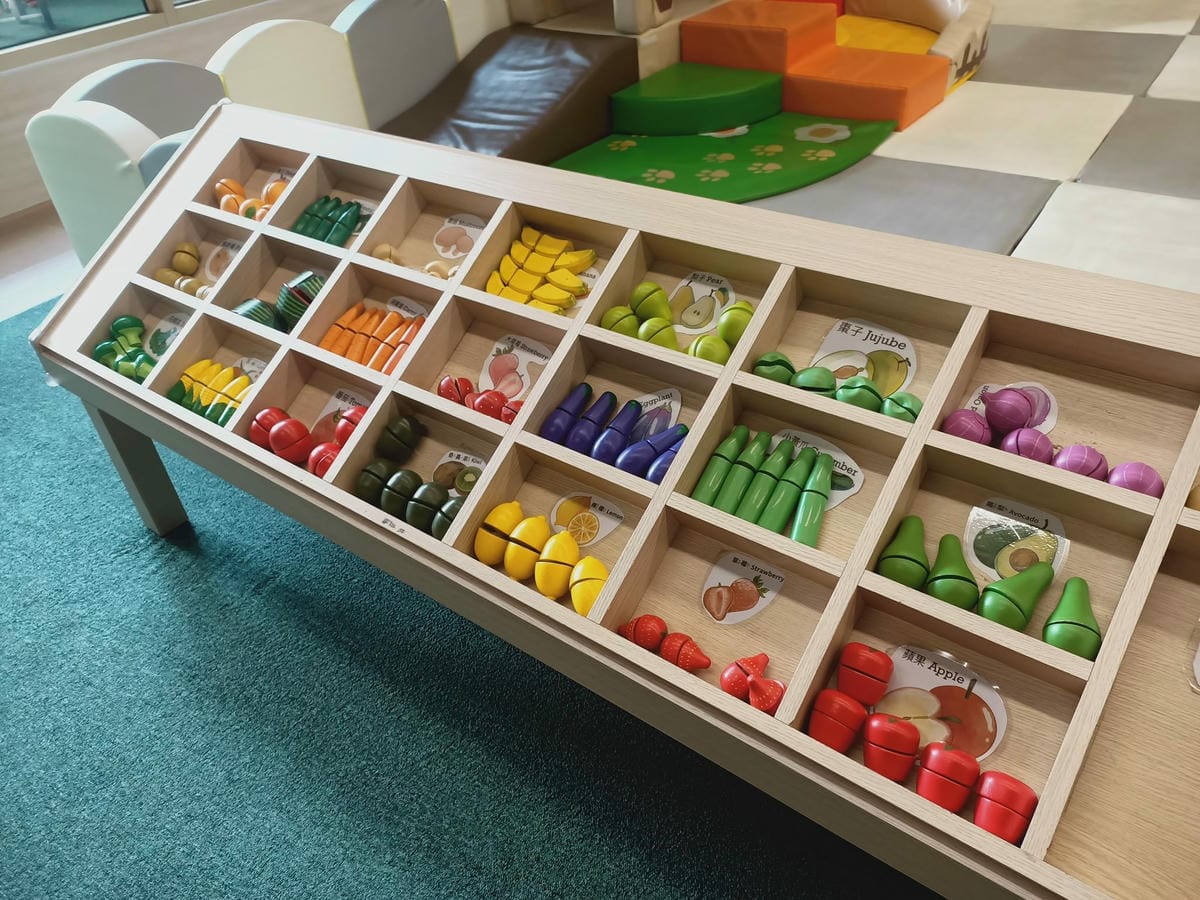 台南市立圖書館新總館-五感探索區-適合六歲以下孩童遊玩