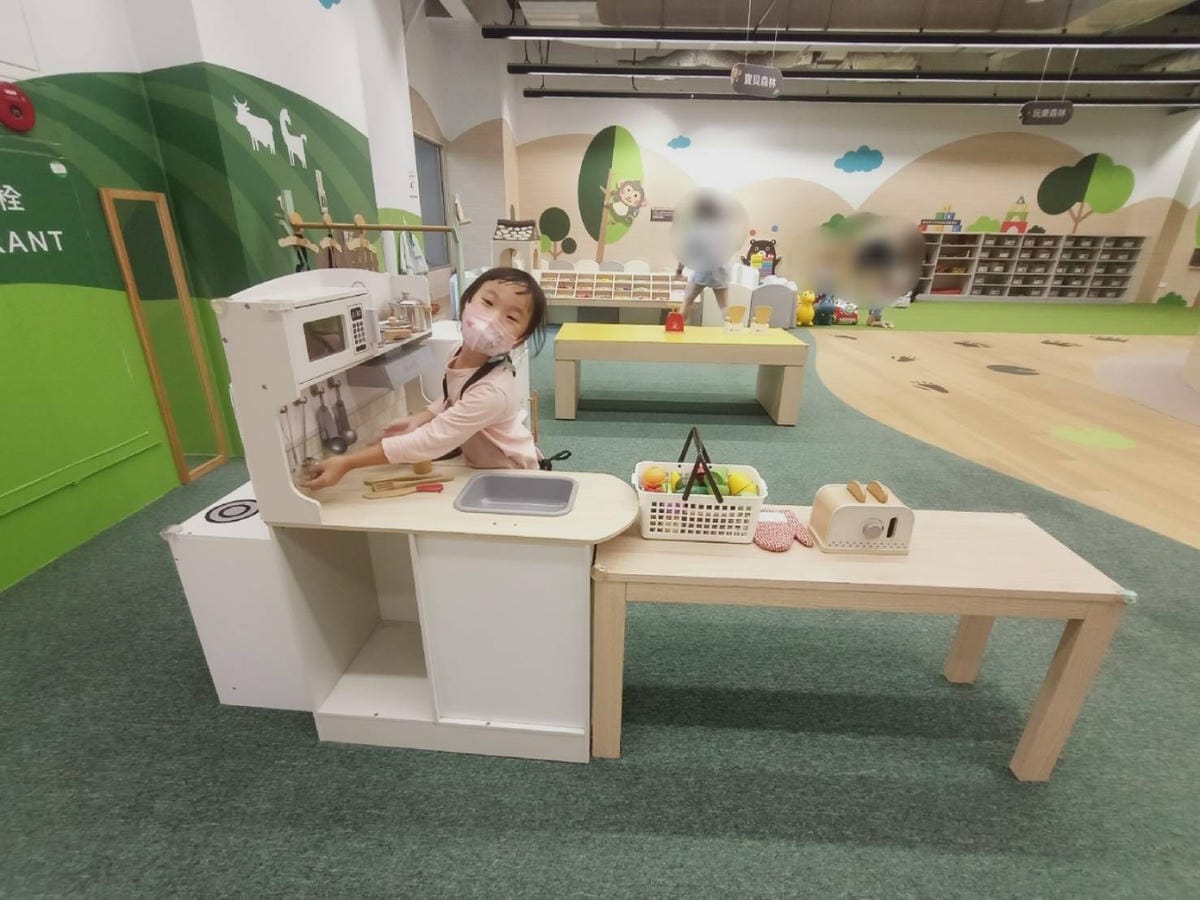 台南市立圖書館新總館-五感探索區-適合六歲以下孩童遊玩