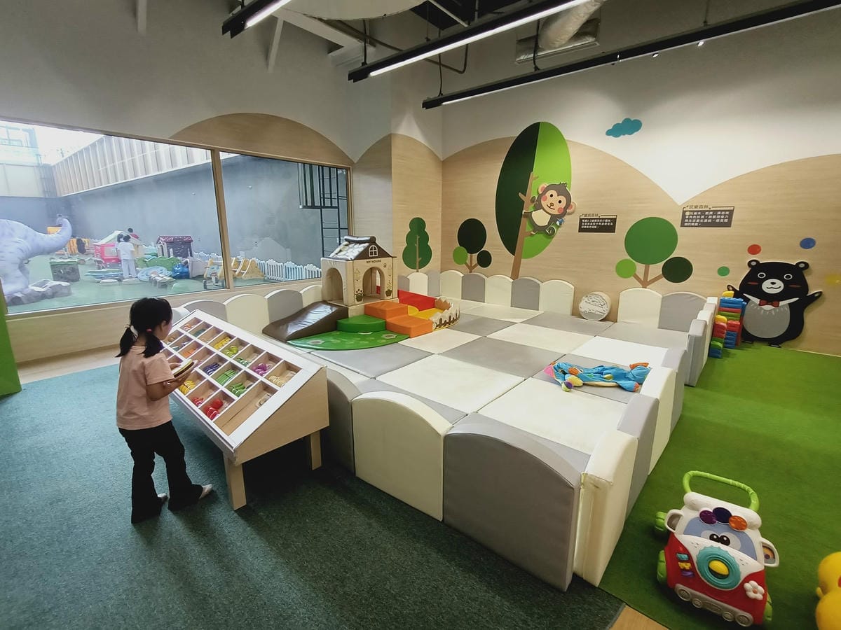 台南市立圖書館新總館-五感探索區-適合六歲以下孩童遊玩