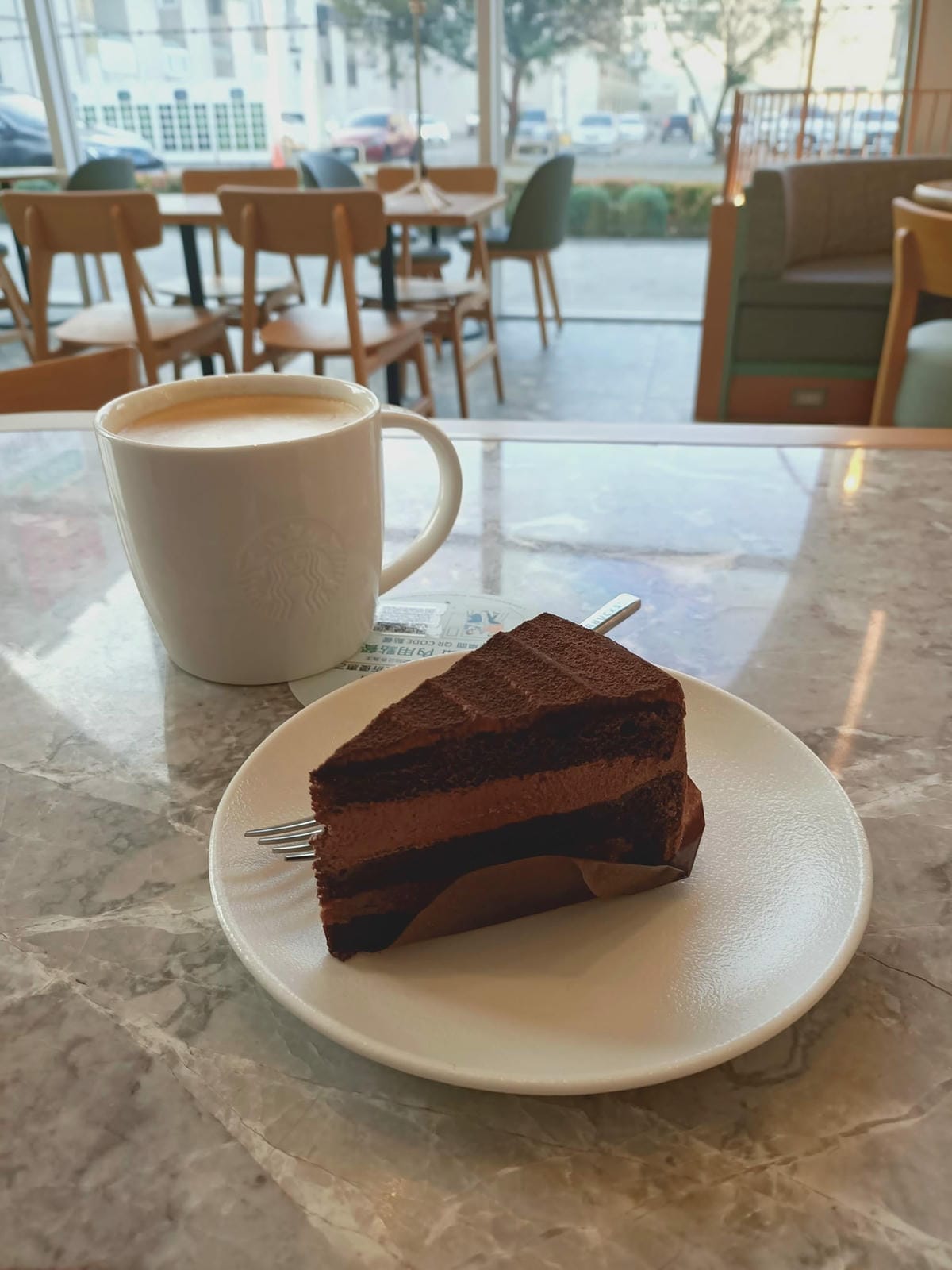 東橋星巴克-超美好拍,變成我們一家子約會好場所