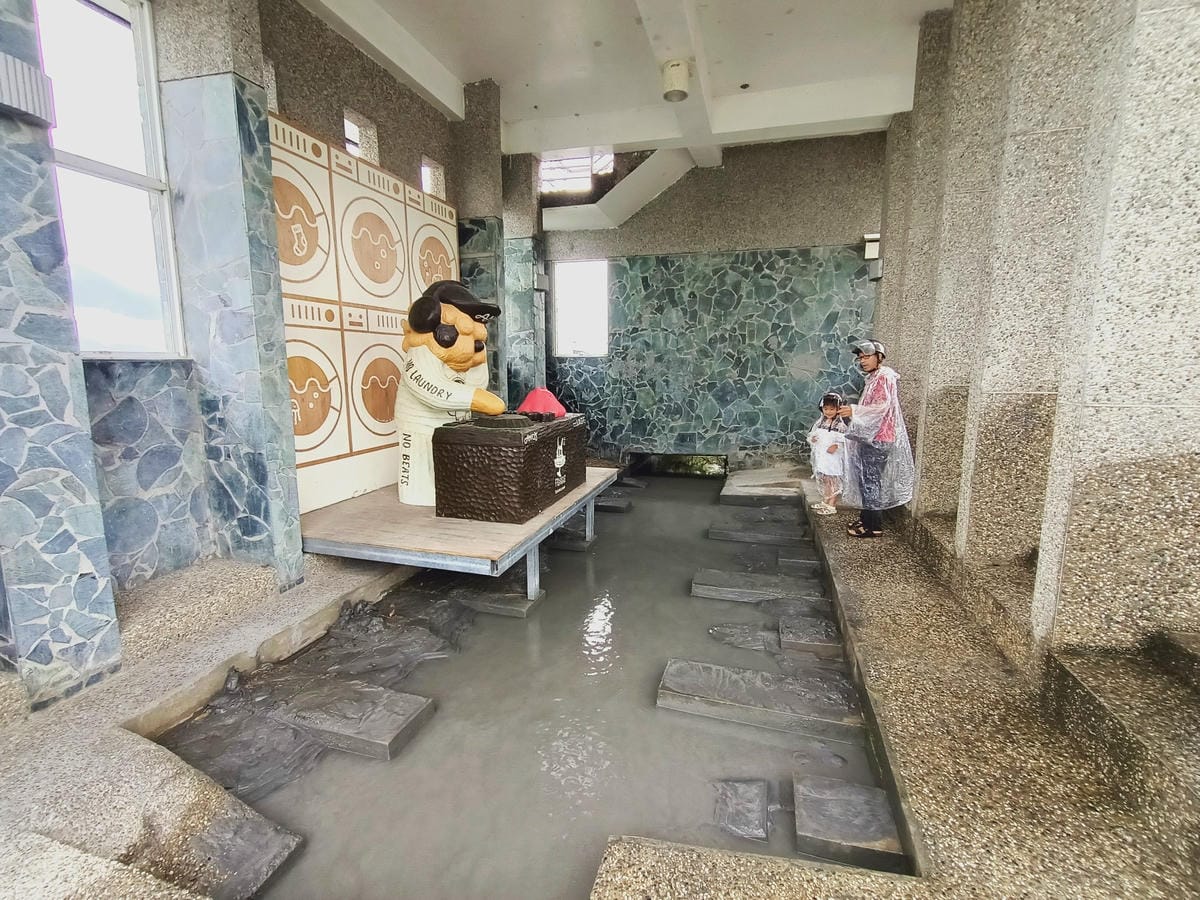 錦園洗衣亭&地雞町家常料理-台東之旅最後一天,隨意走走晃晃