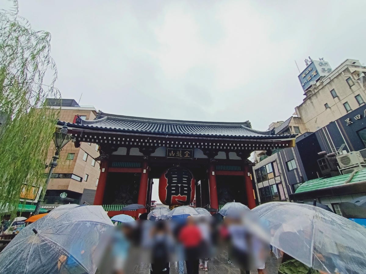 淺草雷門半日遊-即便是雨天也很好逛!!!