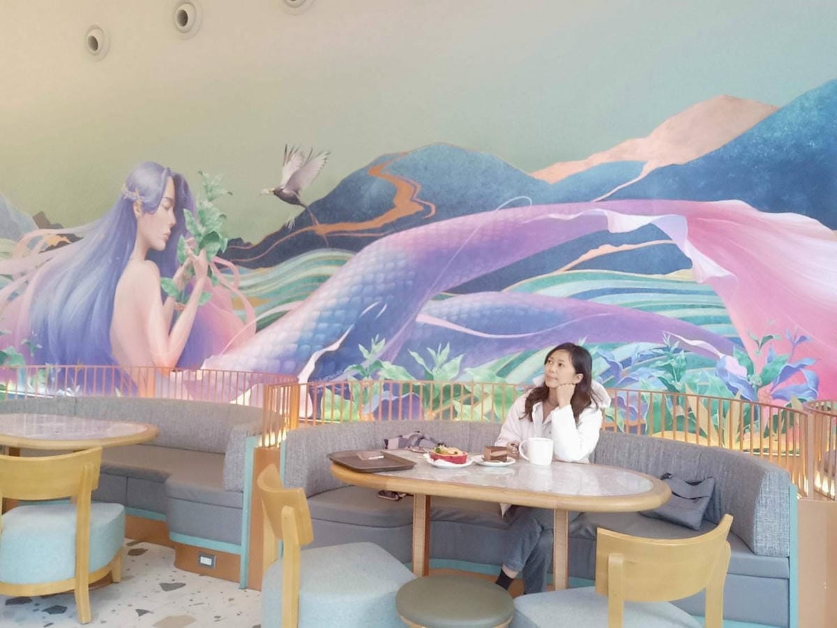 東橋星巴克-超美好拍,變成我們一家子約會好場所