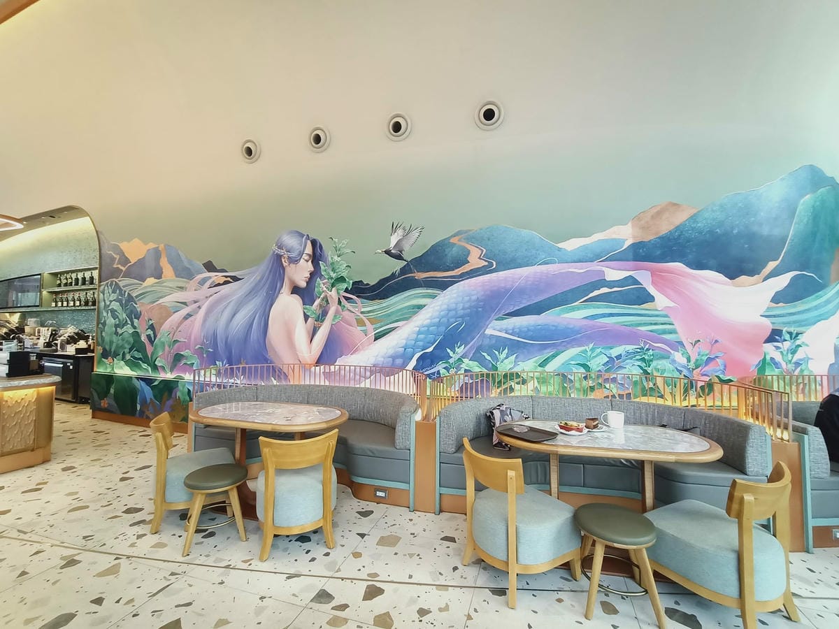 東橋星巴克-超美好拍,變成我們一家子約會好場所